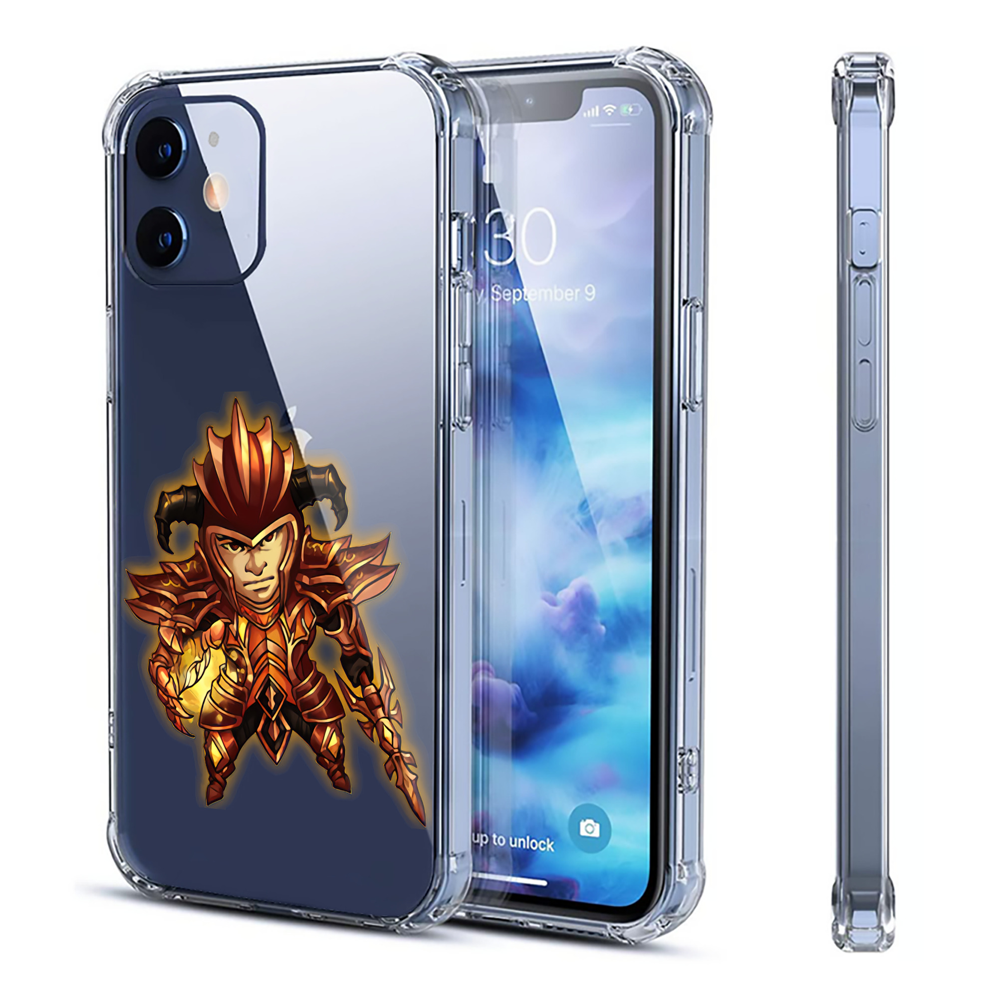 （画像用） リーグ・オブ・レジェンド League of Legends LOL 【iPhone 12シリーズ対応】透明スマホケース（クリアソフトケース）